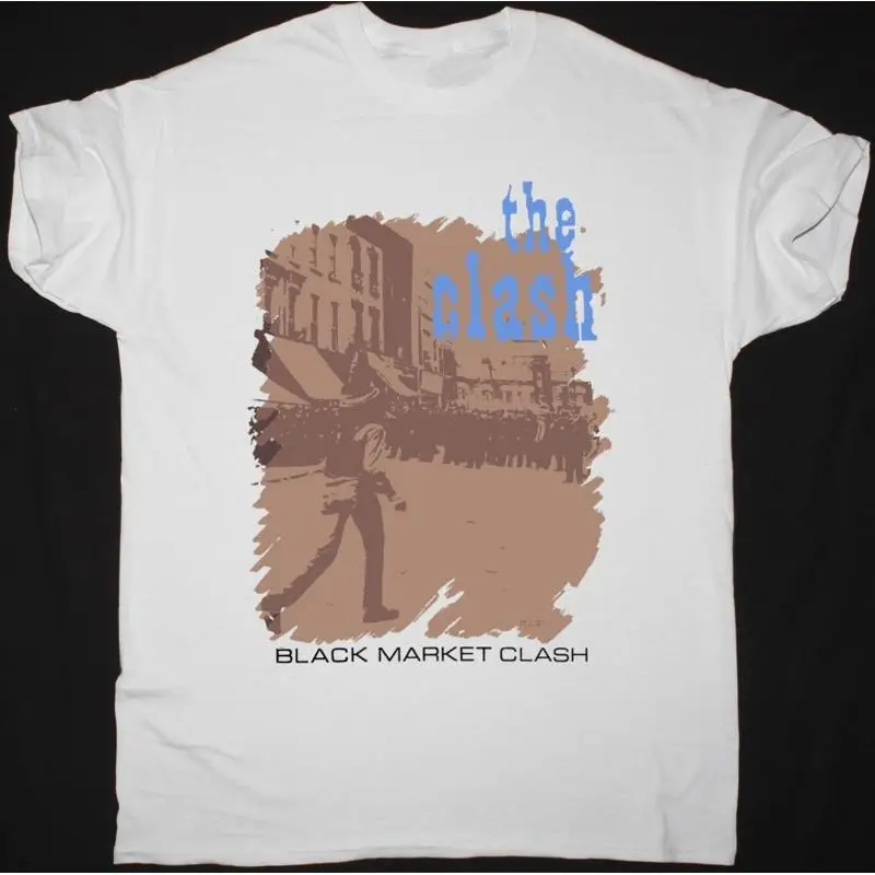 

THE CLASH BLACK MARKET CLASH T SHIRT