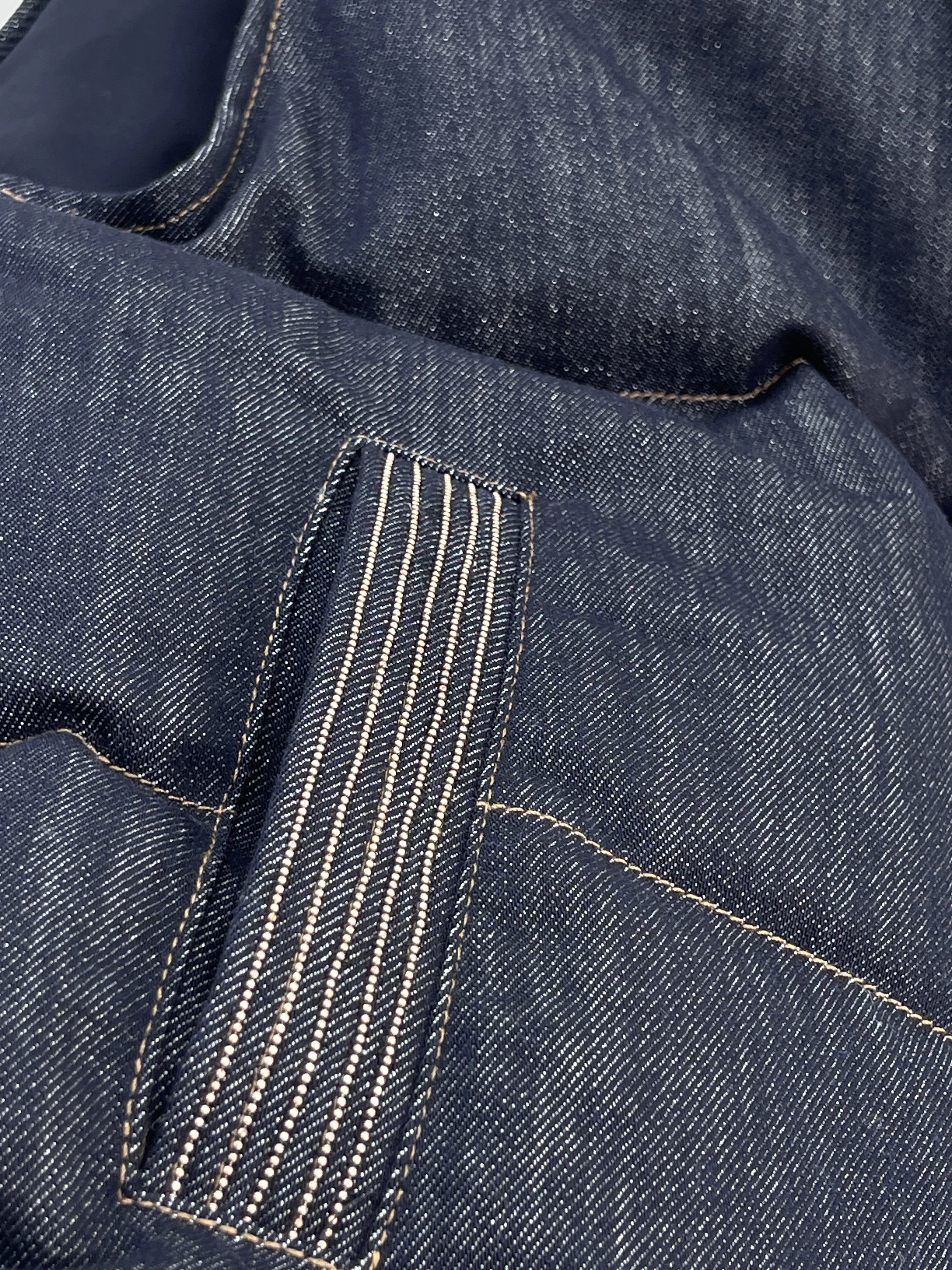 جديد الخريف/الشتاء عالية الجودة جيب سلسلة مقنعين أوزة أسفل سترة للنساء #5