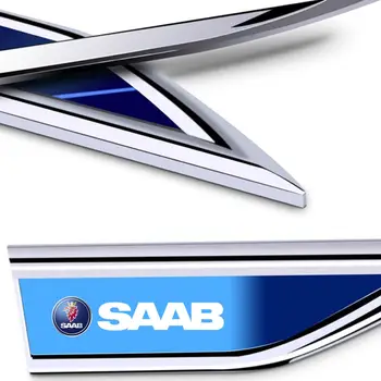 2件式葉片式車身側門裝飾板,適用於SAAB 93改裝版、95、93、95、SAAB 9-3、9-5、90車型,汽車裝飾配件 6 最佳銷售 薩博95 - №3