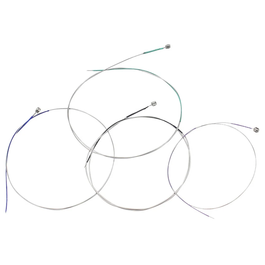 

4 Pcs Violin Strings Metal Replacement for Practice Performance Durable Clear Sound Suitable Most Violins Practical Gifts