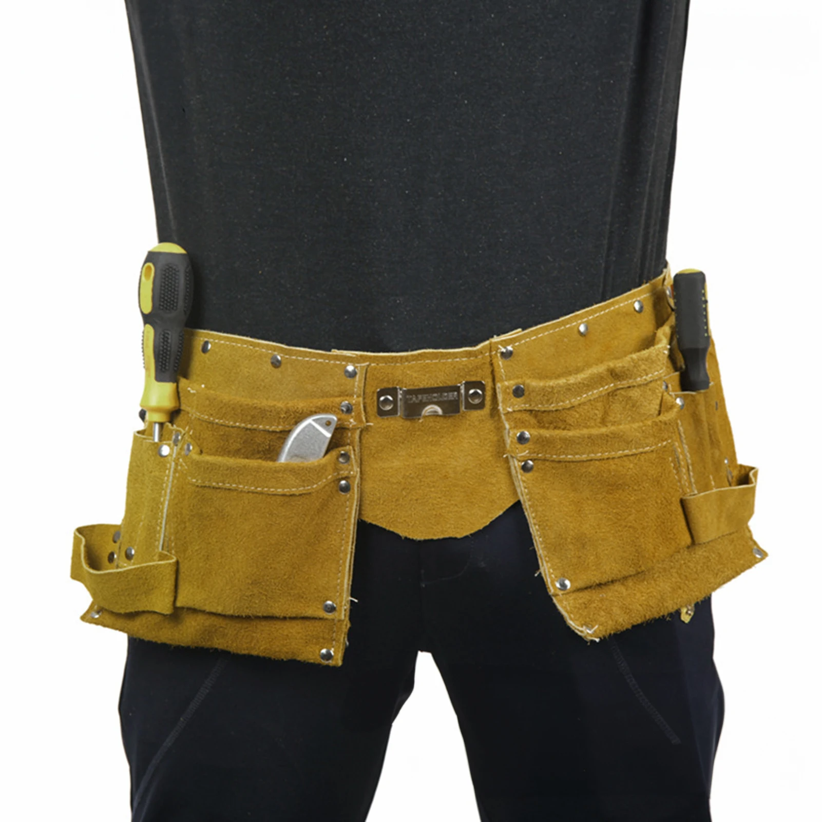 Multi-pocket Tool Apron Portable Wear-resistant Tool Organizer Bag Quick Release Buckle Kits For Artists And Other Crafts People