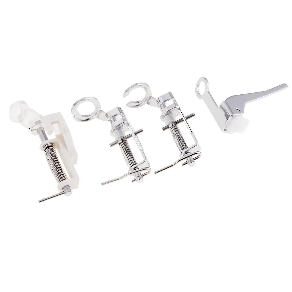 모션 오픈/클로즈 토 퀼팅/자수/다잉 프레서 풋 세트 4개