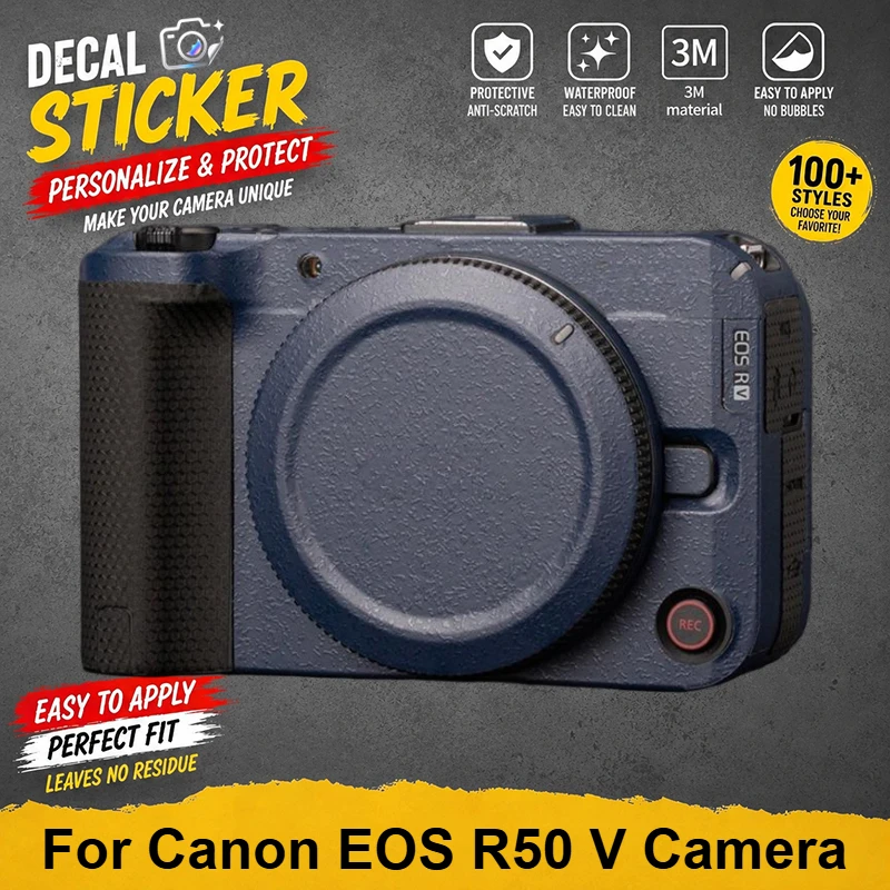 PrizMo Skin For Canon EOS R50 V Decal Skin Camera Vinyl Wrap Film Anti-Scratch Protector Coat EOSR50V R50V