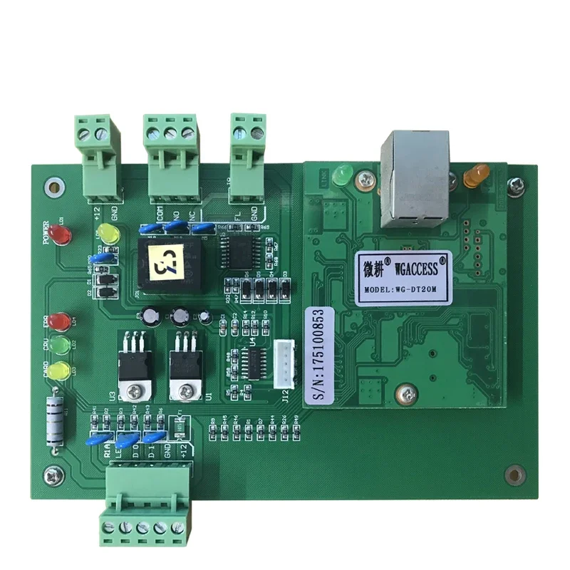 Painel controlador de acesso de elevador TCP/IP para gerenciamento de controle de acesso de armário de elevador