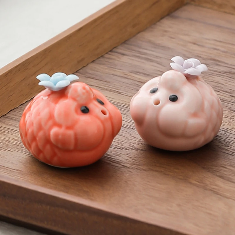 Taza de cerámica de dibujos animados para mascotas, taza de agua con burbujas pequeñas, regalo divertido, decoración del hogar, accesorios de té