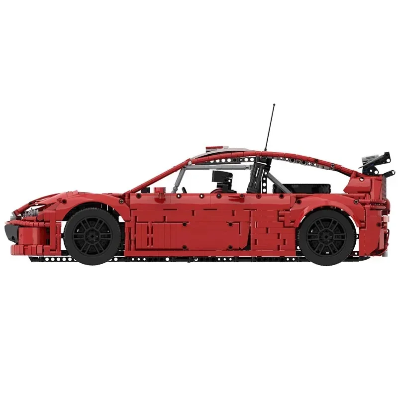 New Technical MOC-92925 C4 WRC 2008 Monte Carlo 1:8 Scale Sebastien Loeb Super Sports Car Buiding Block Bricks Toy Birthday Gift