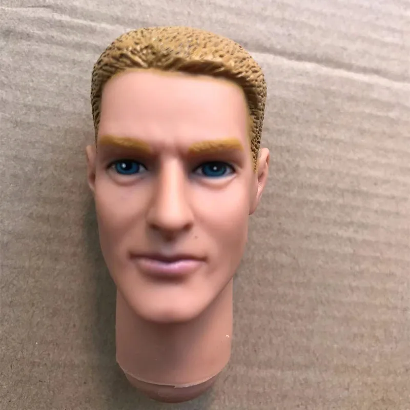 1/6 Head Male Doll Accessories Solider Man Doll Heads Collection Doll Parts Famous Men Figure Heads Ken Prince Head Toy Parts