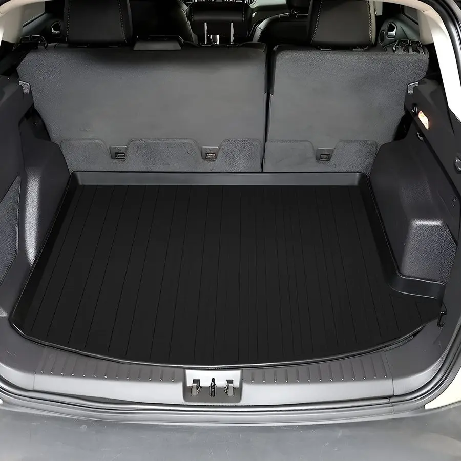 

Cargo Liner for Ford Escape S SE SEL Titanium 20132019 100 Protection Custom Fit Car Trunk Mat AllSeason Black Cargo Mat 3D Shap