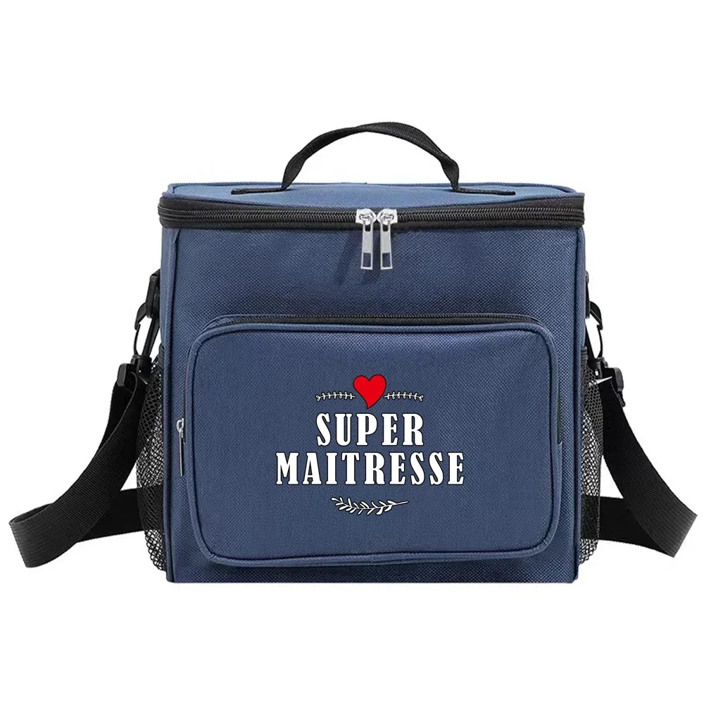 Insulated Lunch Bags Cooler Box Thermal Organizer Handbag for Student Portable Waterproof Camping Storage Boxes Maitresse Series