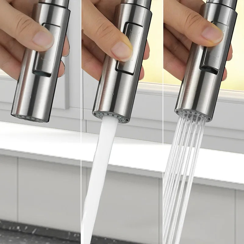 Kitchen Faucet Sprayer Head Replacement Universal Pull Out Kitchen Faucets Shower Sprayers Spout ABS Kitchen Faucet Accessories