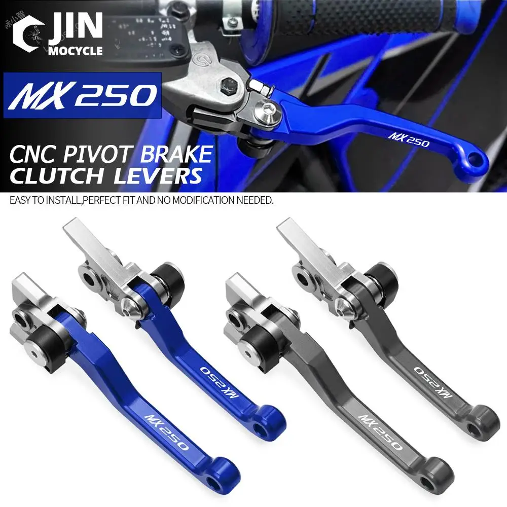 Motorrad Accessores Für TM MX 250 2019 2020 Motocross Faltbare Pivot Dirt Bike CNC Lenker Bremse Kupplung Hebel Griff Hebel