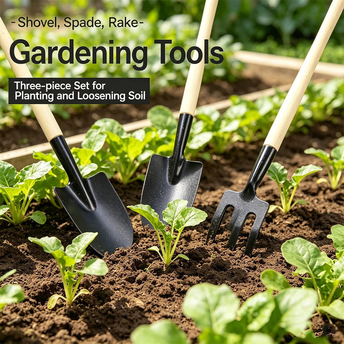 3Pcs/Set Mini Garden Tool Set For Garden Plants Flower Pot Cactus Vegetables Digging Weeding Indoor Small Plants Garden Tools