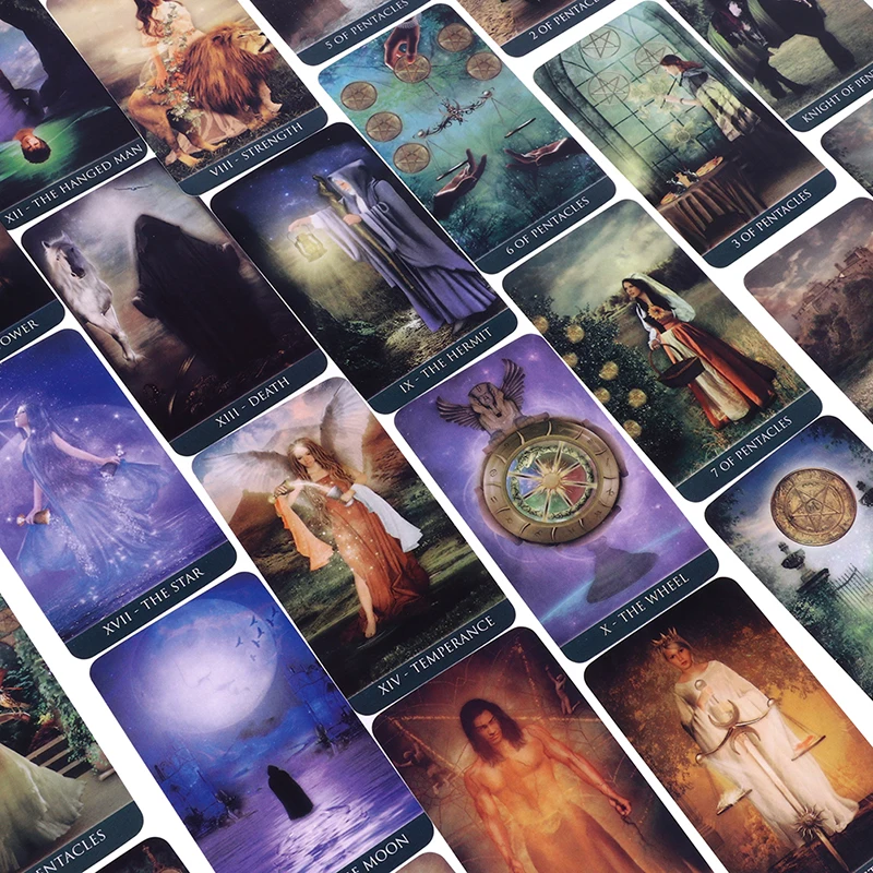 78Card Thelema Tarot Oracle Cards For Fate Divination Board Game Tarot And A Variety Of Tarot Options PDF Guide