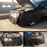 1 Juego de cubierta de guardabarros magnética Universal para coche, Protector plegable, estera de trabajo mecánico, almohadilla de reparación de automóviles