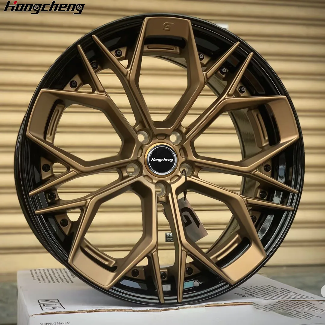 New model of 26 High Quality 20 Inch Wheel 5 X 112 5 X 114.3 Bronze Matte Forged Wheels for  / VW