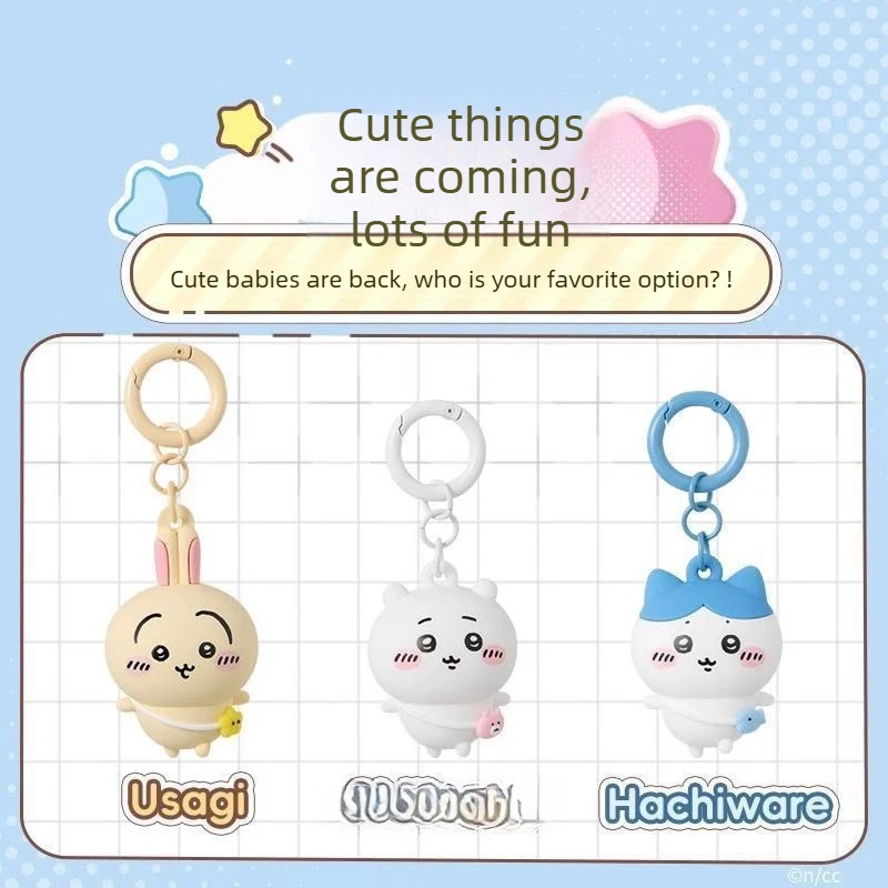 

Chiikawa Cute Creative Cartoon Pendant Usagi Hachiware 3d Pendant Gift Keychain Pendant New Bag Decoration Friend Gift