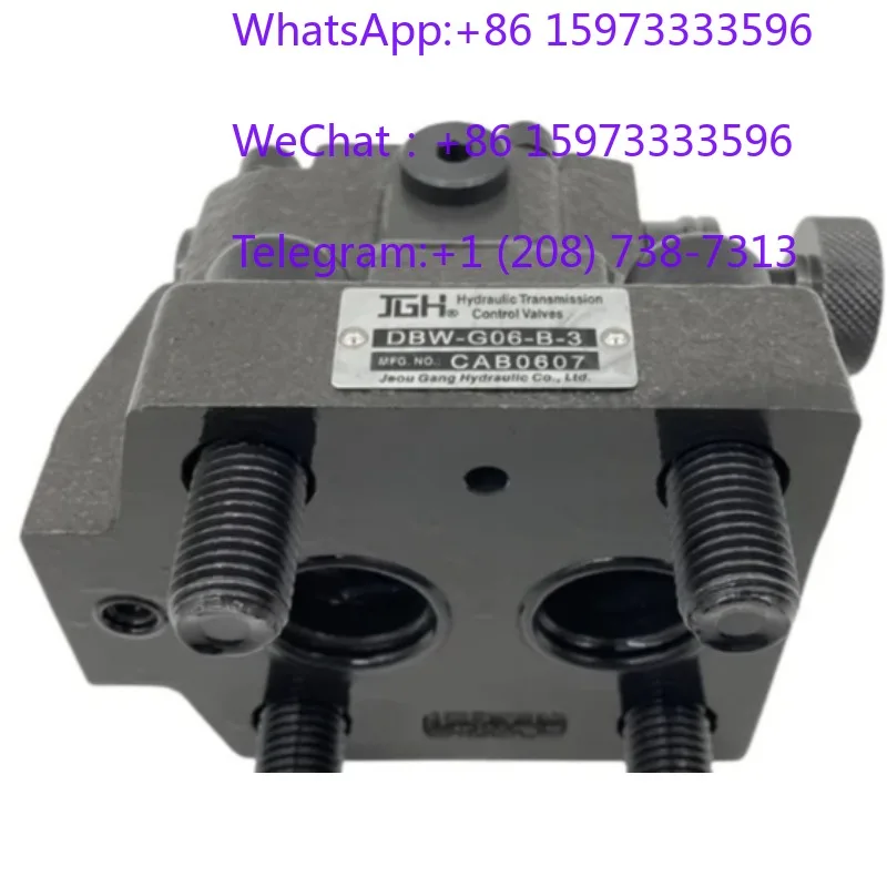 Pilot Operated Electro-Hydraulic Relief Valve Multi Specification Hydraulic Pressure Control Valve