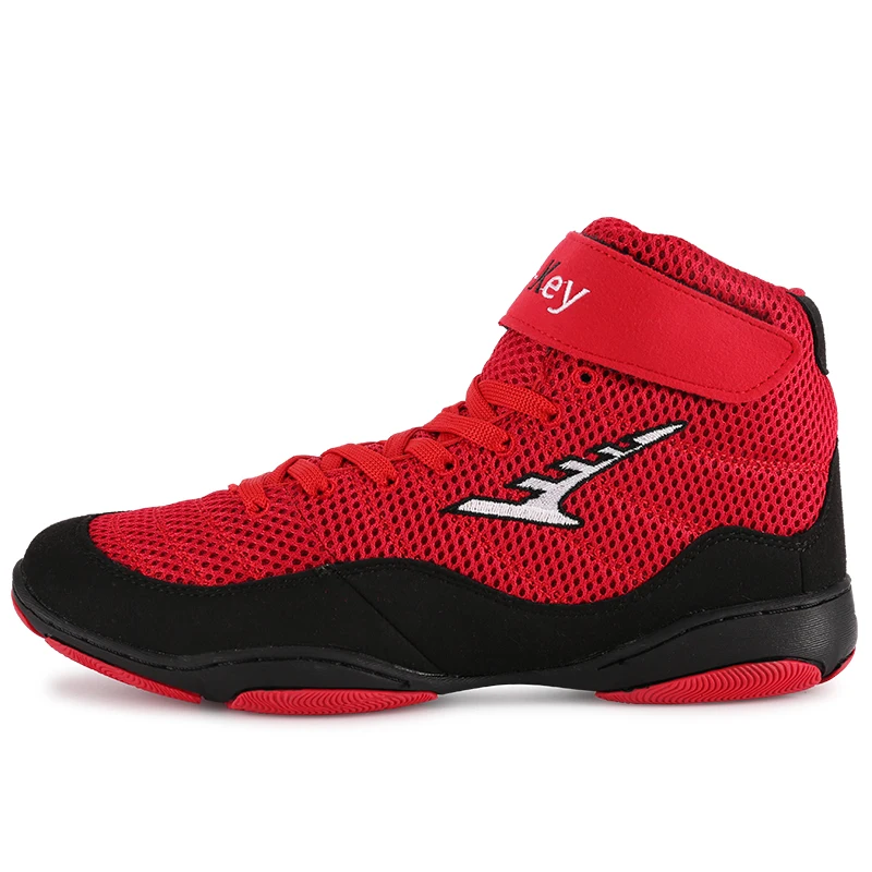 Men's Wrestling Shoes Unisex Boxing Trainers Comfortable Men's Fitness Training Shoes Combat Sports Footwear