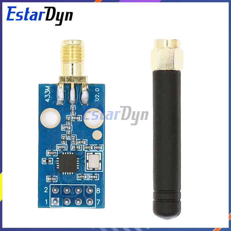 Estardyn CC1101 433MHz Wireless Module With SMA Antenna Wireless Transceiver Module For Arduino