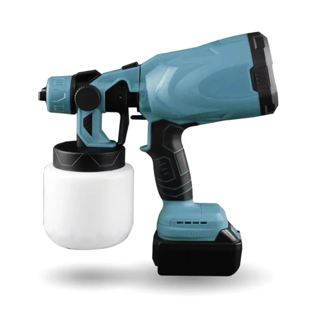 

Электрический безвоздушный автоматический краскопульт высокого давления с аккумуляторным питанием для домашнего ремонта и декорирования