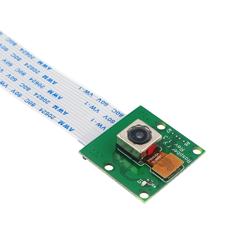 5MP OV5647 Camera Module For Raspberry Pi 4B 3B+ 3B 2B, 65° Viewing Angle, 1080P 720P Output
