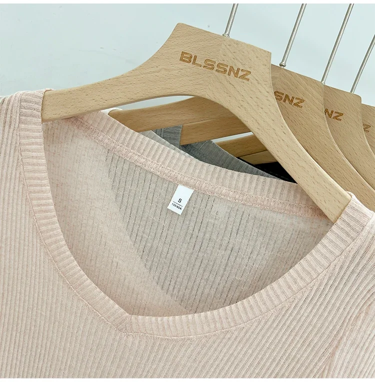 2026 Sommer Neuer Lässiger Stil Transparentes Dünnes Durchsichtiges Überzug-Top Damen T-Shirt V-Ausschnitt Sonnenschutz Langarm T-Shirt – Detail 15