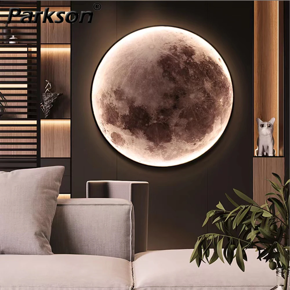 

Modern LED Wall Lamps LED Moon Lights Fixture Bedroom Living Room For Home Decoration Indoor Lighting Hallway Beside Wall Lights