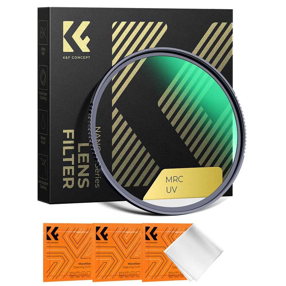 K&F CONCEPT Nano-X УФ-фильтр 8K HD для объектива — фото товара