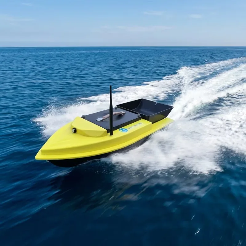 

S90 Standard Version Plastic Bait Boat Remote Control Fishing Lure Boat Durable 12kg Load Capacity 15mph Battery
