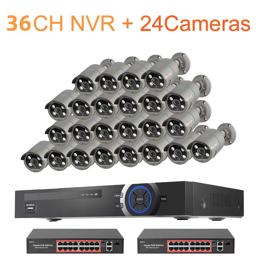 Variant: 36CH NVR 24 Cameras