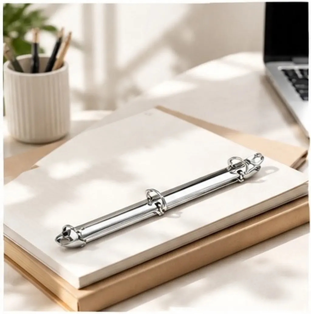 2-Ring Binder Rings Zinc Alloy for Notebook, Planner, Journal, School & Office DIY Binding