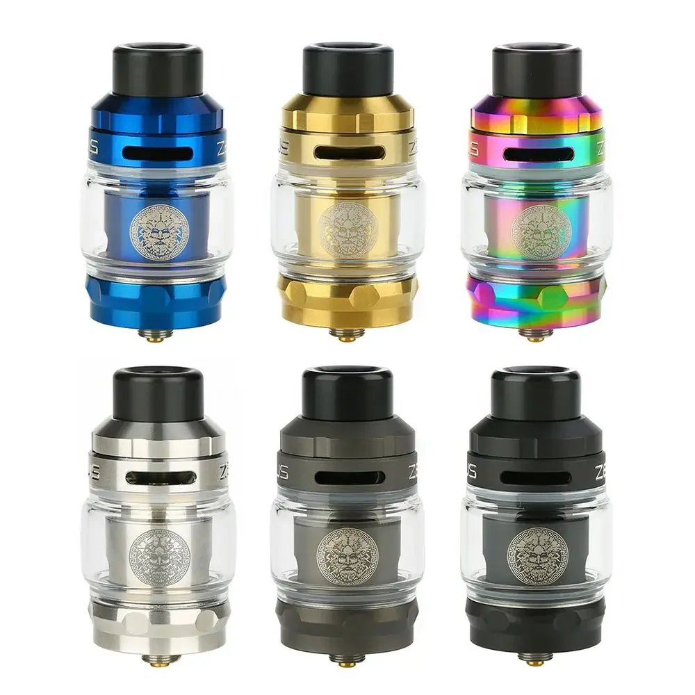 AosVape-tanque Zeus Sub Ohm, atomizador de 5ml de capacidad, bobina de malla Z1 0,4 Ohm/0,2 Ohm para ZEUS X SUBOHM Tank Aegis Mod