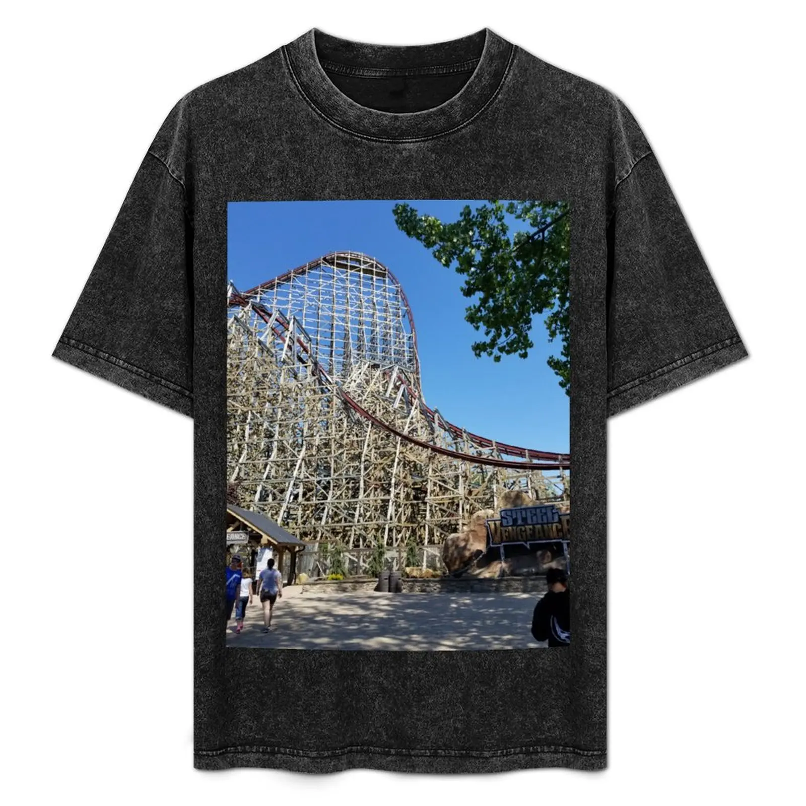 

Steel Vengeance T-Shirt Retro Graphic Print T-Shirt