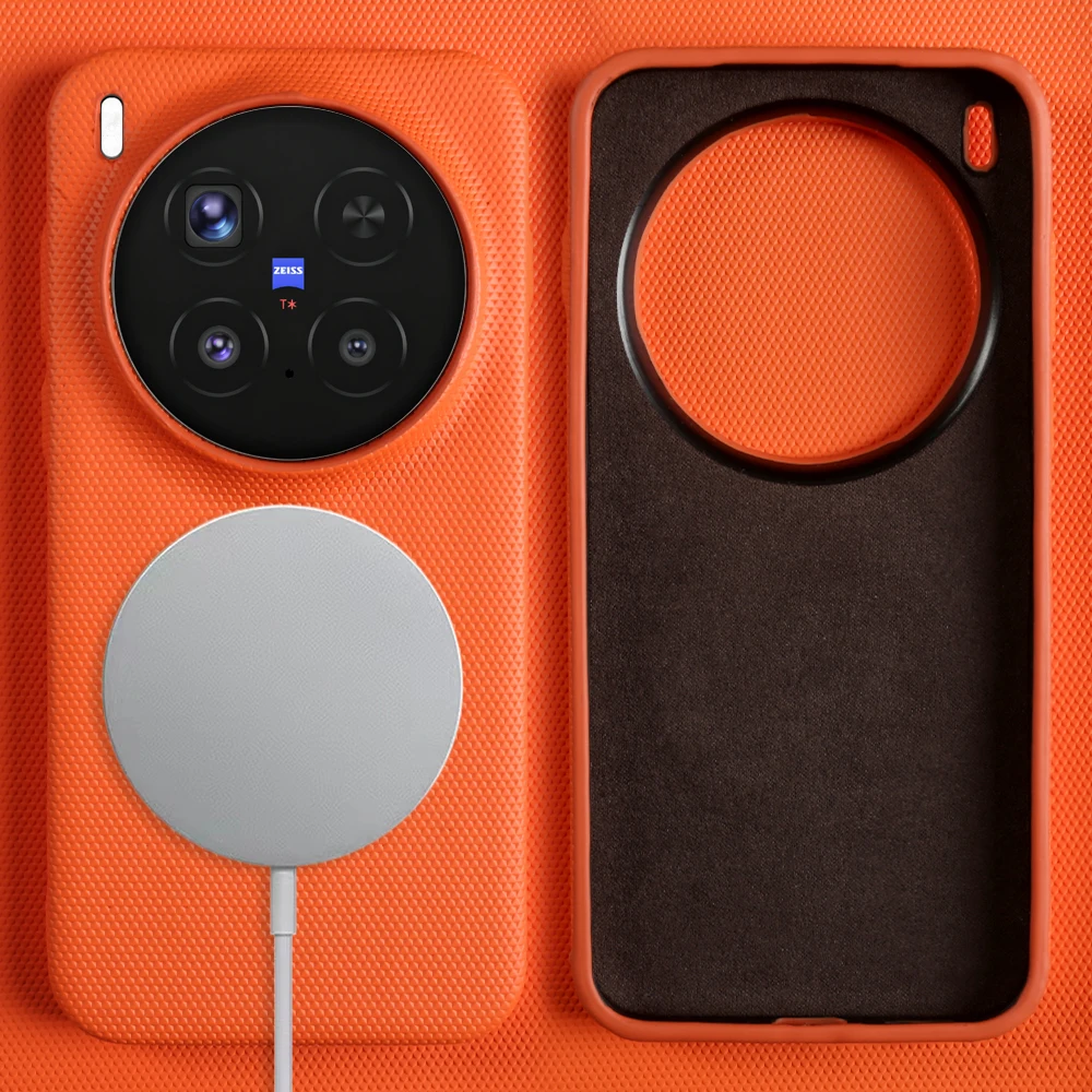 

For Magsafe Magnetic Leather Phone Case For Vivo X300 Pro X200 Pro Mini X100 Ultra X100S Pro X300 FE X300S X200S V50 Lite Cases