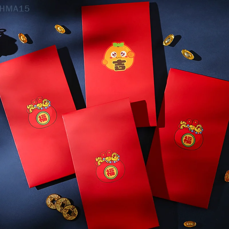 2025 Festival Musim Semi amplop merah amplop zodiak Cina Tahun Ular amplop merah Tahun Baru Cina paket keberuntungan Hongbao