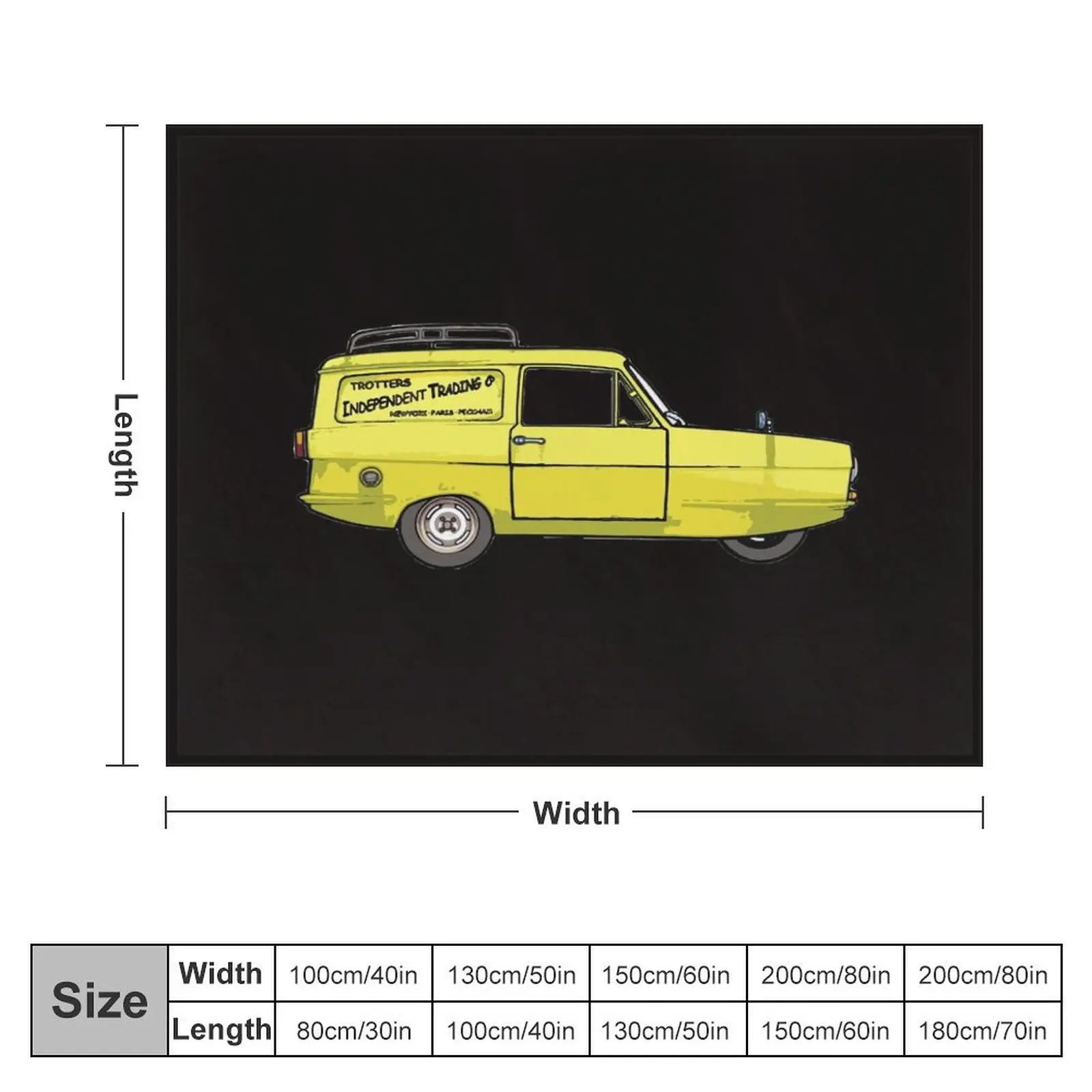 The famous three wheeled van Throw Blanket Multi-Purpose Quilt halloween heavy to sleep Blankets