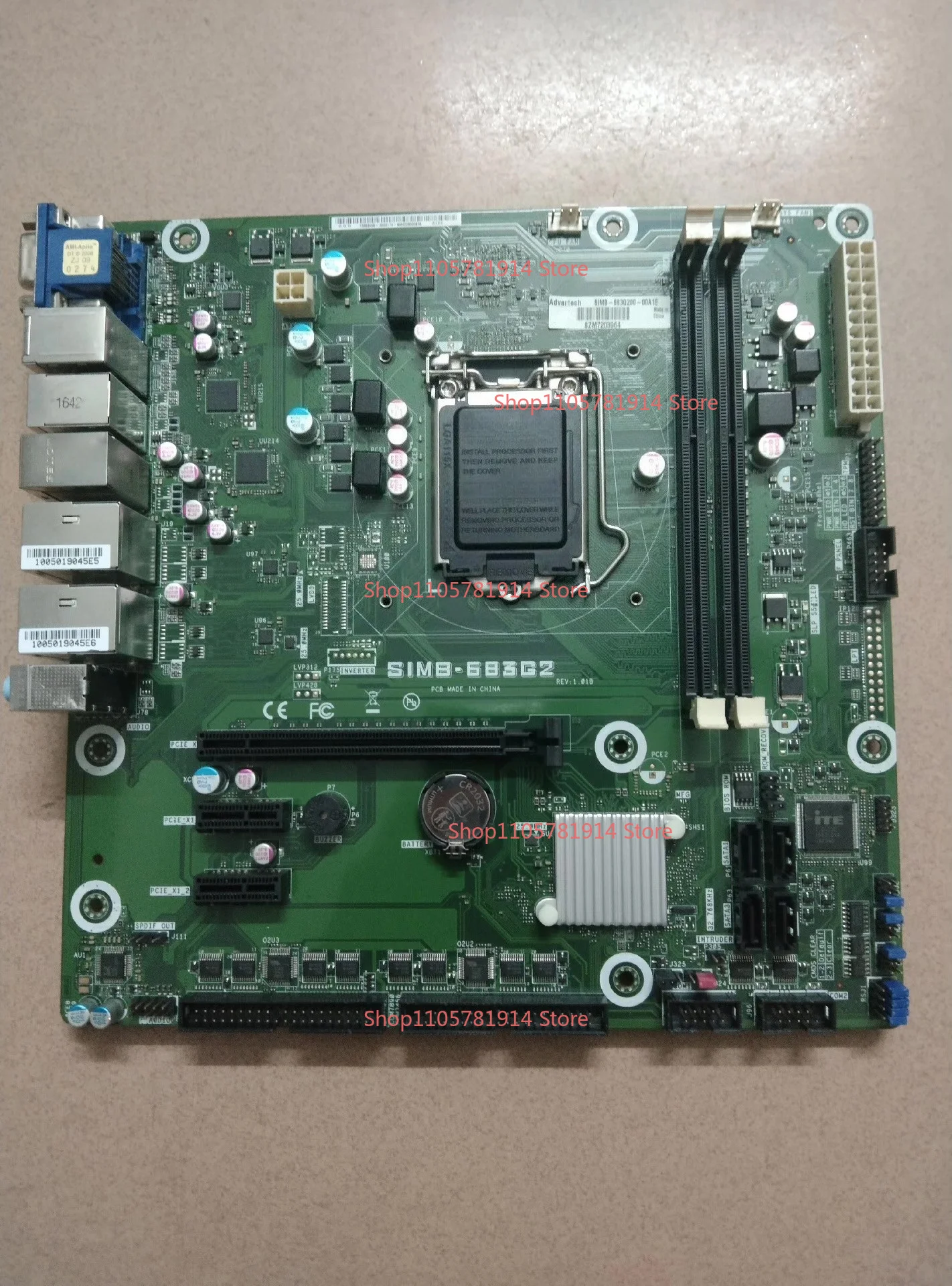 For Advantech SIMB-683G2 REV.1.01B, H81 Main Board 14 USB