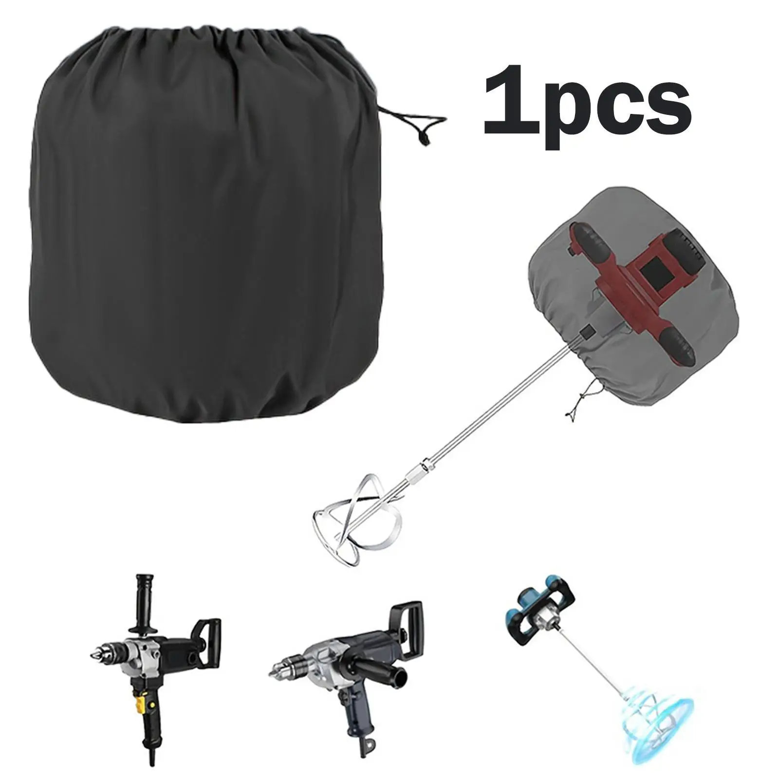 Mud Mixer Machine Cover Protective Oxford Cloth Water Resistant Dustproof Cover for Concrete Mixers