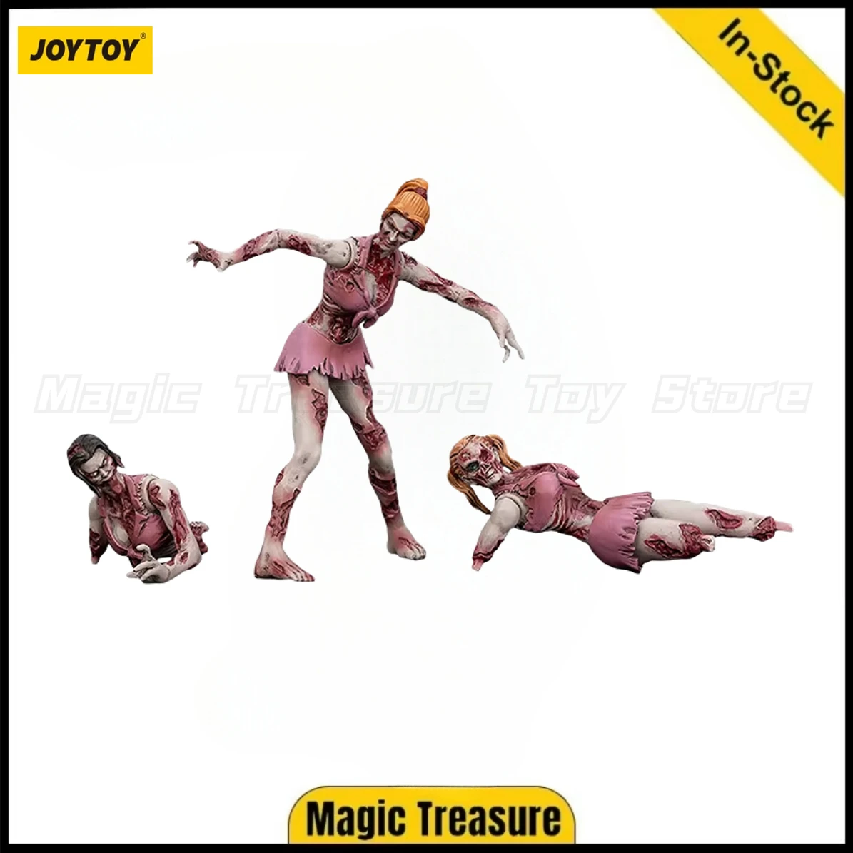 

【In stock】JOYTOY Dark Source Zombie Figure CheerLeaders Anime Ornaments Gifts 1/25 Action Figure