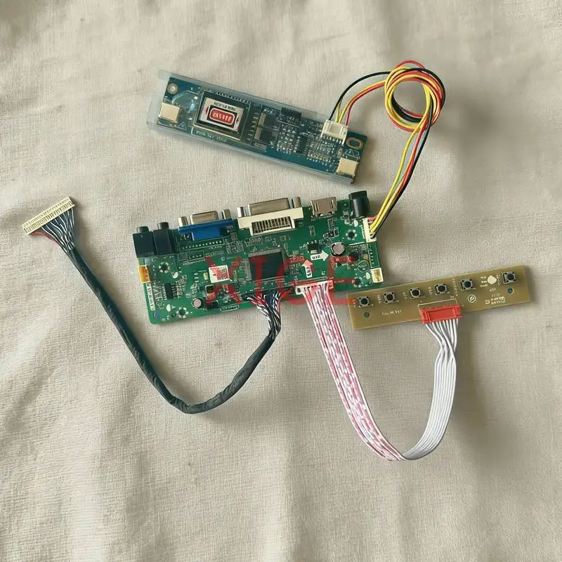 

For M190PW01 M190A1 MT190AW02 TM190MCS01 Matrix Controller Drive Board DIY Kit HDMI+DVI+VGA 1440x900 2-CCFL 1440*900 LVDS 30-Pin