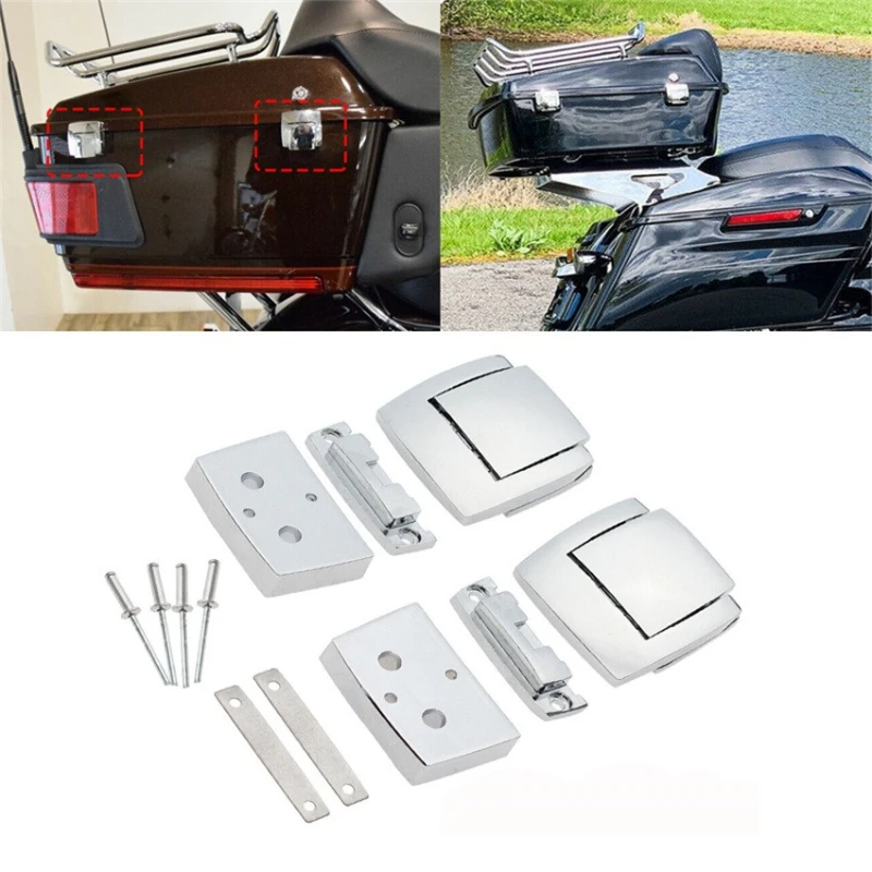 

Suitable for Harley-Davidson Big Glide, Road King, Supreme Street, Road Glide (1997-2013) Rear Trunk Lock Trunk