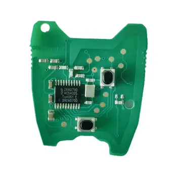 陽光牌遙控PCB汽車鑰匙電路板,適用於標緻106 206 207 306 307 雪鐵龍C1 C2 C3 C4畢卡索 433MHz ID46 PCF796 8 最佳銷售 標緻307鑰匙包 - №4