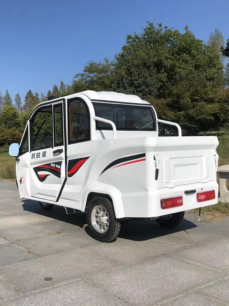 Semi enclosed pickup trucks, electric tricycles, household covered adult mobility vehicles, agricultural transport vehicles, opt