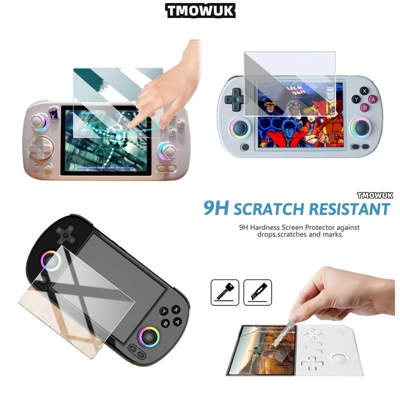 

For ANBERNIC RG40 XXV RG40 XXH RG406V 9H Tempered Glass Film High Definition Protector