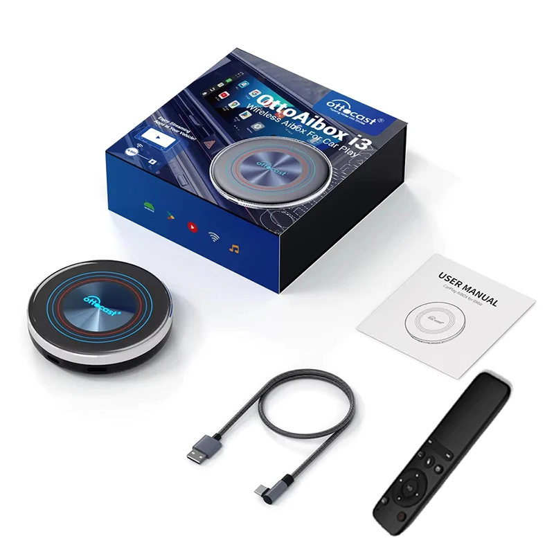 OttoAibox i3 ワイヤレスAibox オットキャスト OttoAibox i3 BMW無線CarPlay AI Box 車載