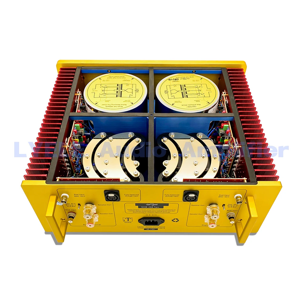 Dartzeel-réplica high-end amplificador de potência, NHB-268, HIFI, casa, totalmente equilibrada, sem repetição, 260W * 2, MJL1302
