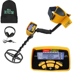 Professional Underground Metal Detector MD-6450 with digital display,Backlight Gold Digger Treasure Hunter MD6350 Updated