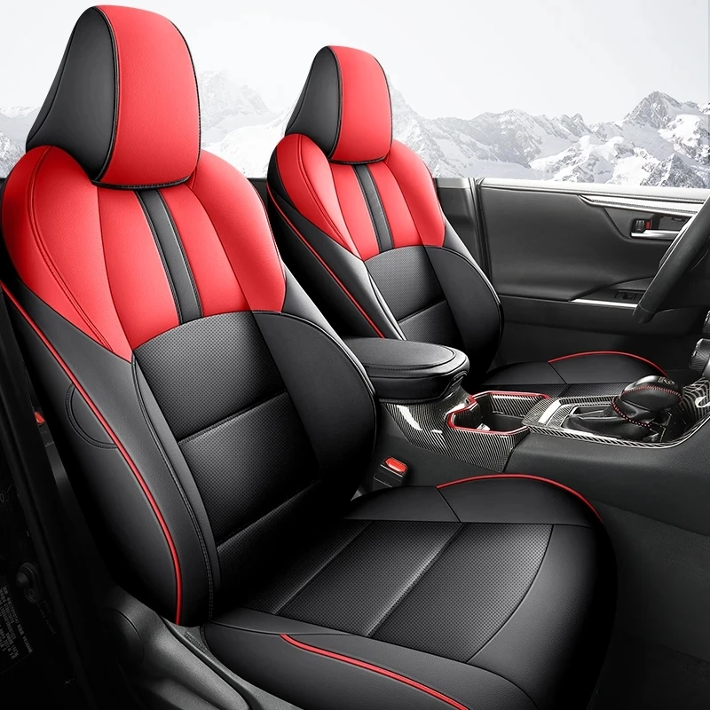 Motoptes Car Seat Covers Specific Customize for Toyota CHR Full Covered on Front seats and Half Covered on Rear Seats