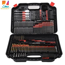 WOZOBUY Metric Drill & Driver Multi-Bit 246 Piece Set