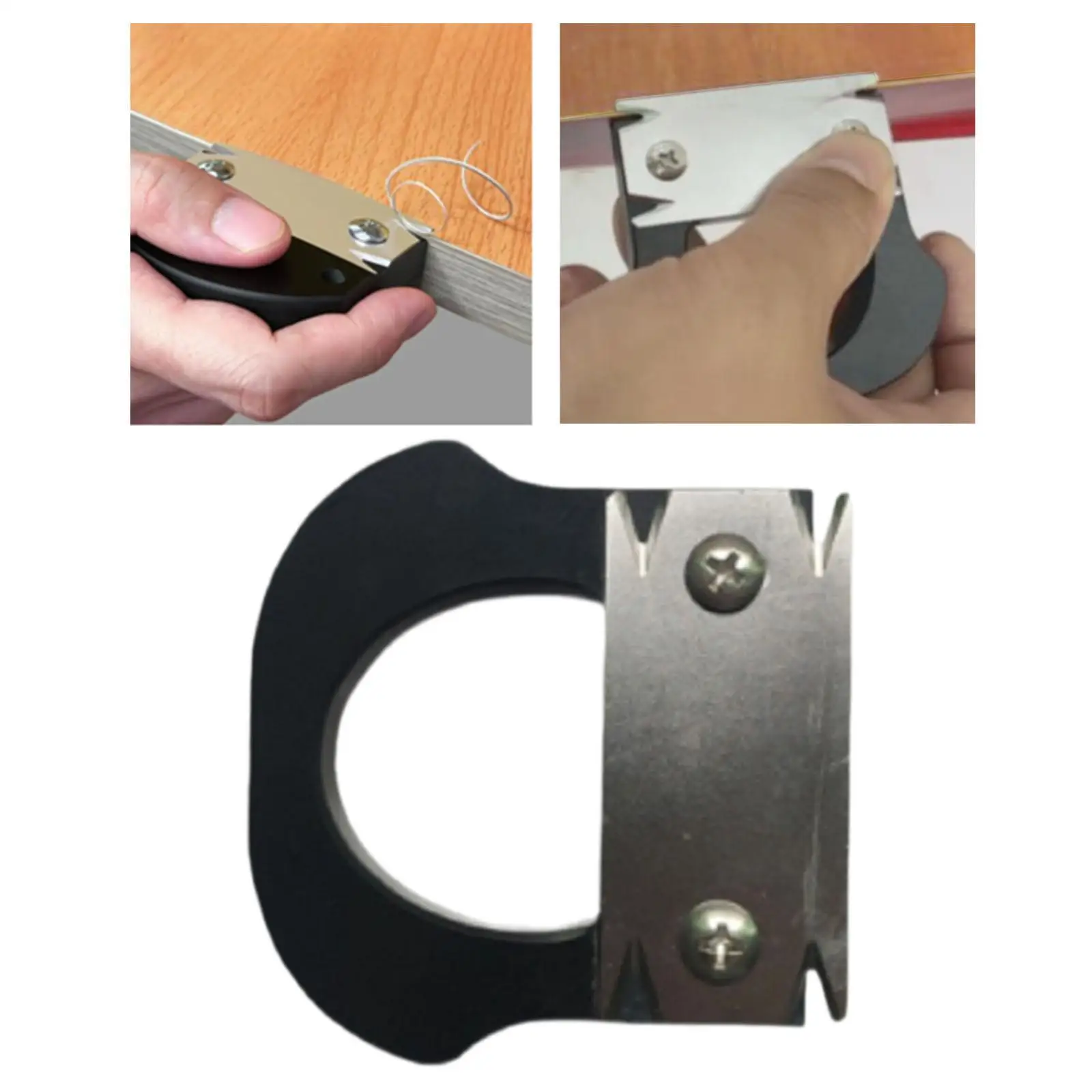 أداة تشذيب شريط الحواف الخشبية، أدوات عمل يدوية بديلة، أداة محمولة بحجم صغير، أداة تقطيع حواف شديدة التحمل، مسوي يدوي #1